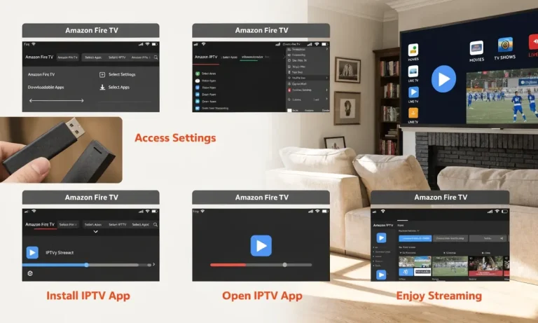 configurer iptv firestick