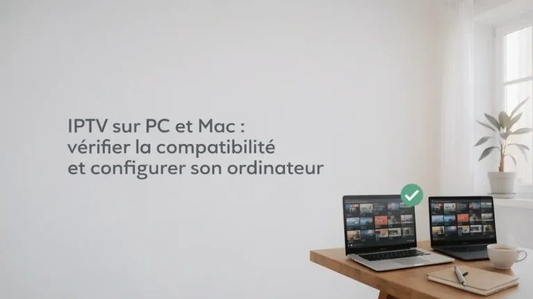 IPTV sur PC et mac